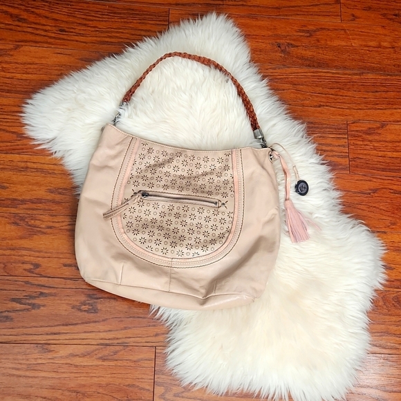 The Sak Handbags - The Sak Perforated Floral Hobo Bag